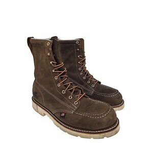 Thorogood Men's 8 " Steel Toe Work Boot (U.S.A.) 804-4378 Brown Size 12 2E
